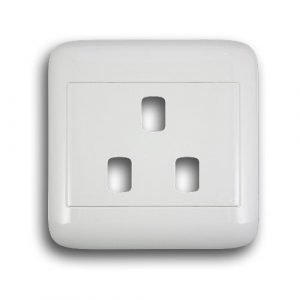 ONESTO ORACLE 4X4 3 LEVER COVER PLATE – WHITE/BLACK