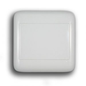 ONESTO ORACLE 4X4 BLANK COVER PLATE – WHITE/BLACK