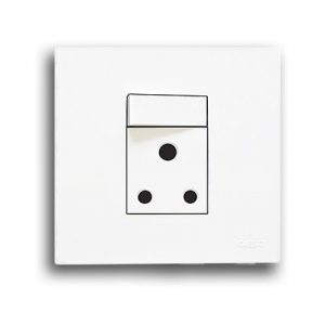 ONESTO MATRIX MXP-4001V SINGLE SOCKET, WHITE