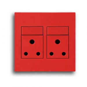 ONESTO MATRIX MXPD-4002 DEDICATED DOUBLE SOCKET, RED
