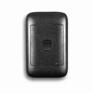 ONESTO ORACLE ON2011BK 2X4 1 LEVER 1 WAY SWITCH, BLACK