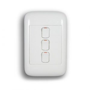 ONESTO ORACLE ON2031 2X4 3 LEVER 1 WAY SWITCH, WHITE