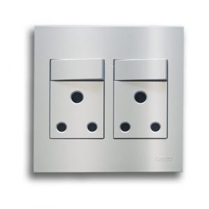 ONESTO MATRIX T-MXP-4002 DOUBLE SOCKET, TITANIUM