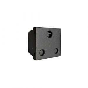 ONESTO MATRIX UNSWITCHED SOCKET MODULE, BLACK